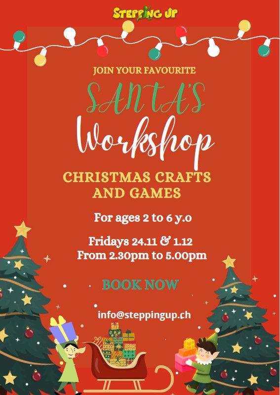 Santa Workshop Stepping Up