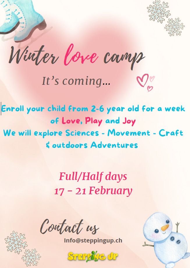 Winter Camp 2025 Stepping Up Camp Hiver